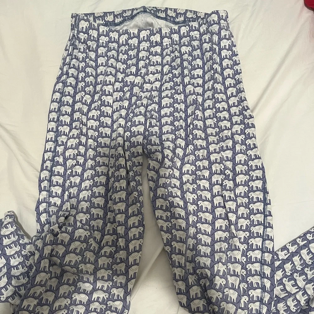 Roller Rabbit Elephant Print pajamas - Picture 3 of 3